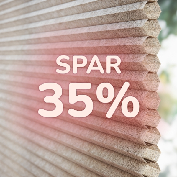 Spar 35% på alle gardiner